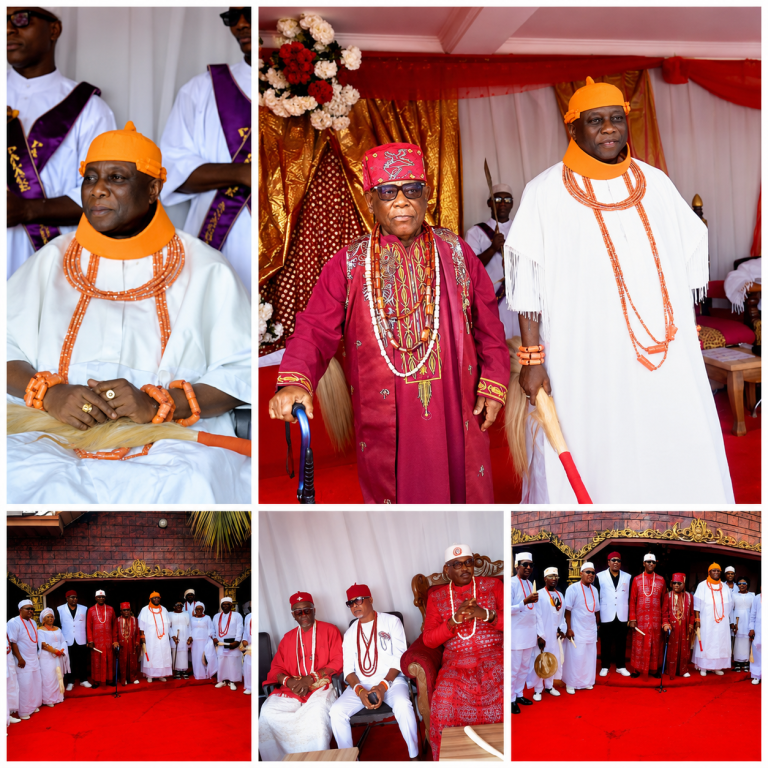 Asagba Azinge, Obuzor Nwoboshi Renew Historic Asaba–Igbuzo Bond, Advocate Lasting Peace and Unity