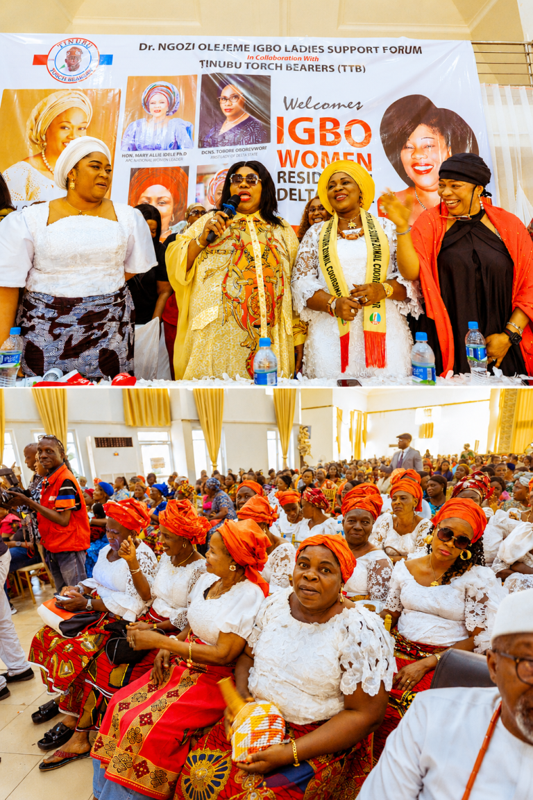 Olejeme Unveils Plan to Mobilise 2.5 Million Igbo Women for Tinubu, Oborevwori Ahead of 2027