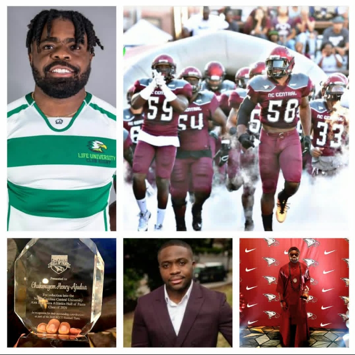 Ajudua Brothers Make History as Two Sons of Obi Ajudua Inducted into NCCU Athletics Hall of Fame