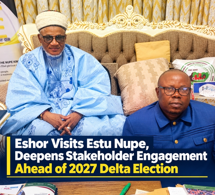 2027: Eshor Deepens Stakeholder Outreach, Visits Estu Nupe for Counsel Ahead of Delta Governorship Race